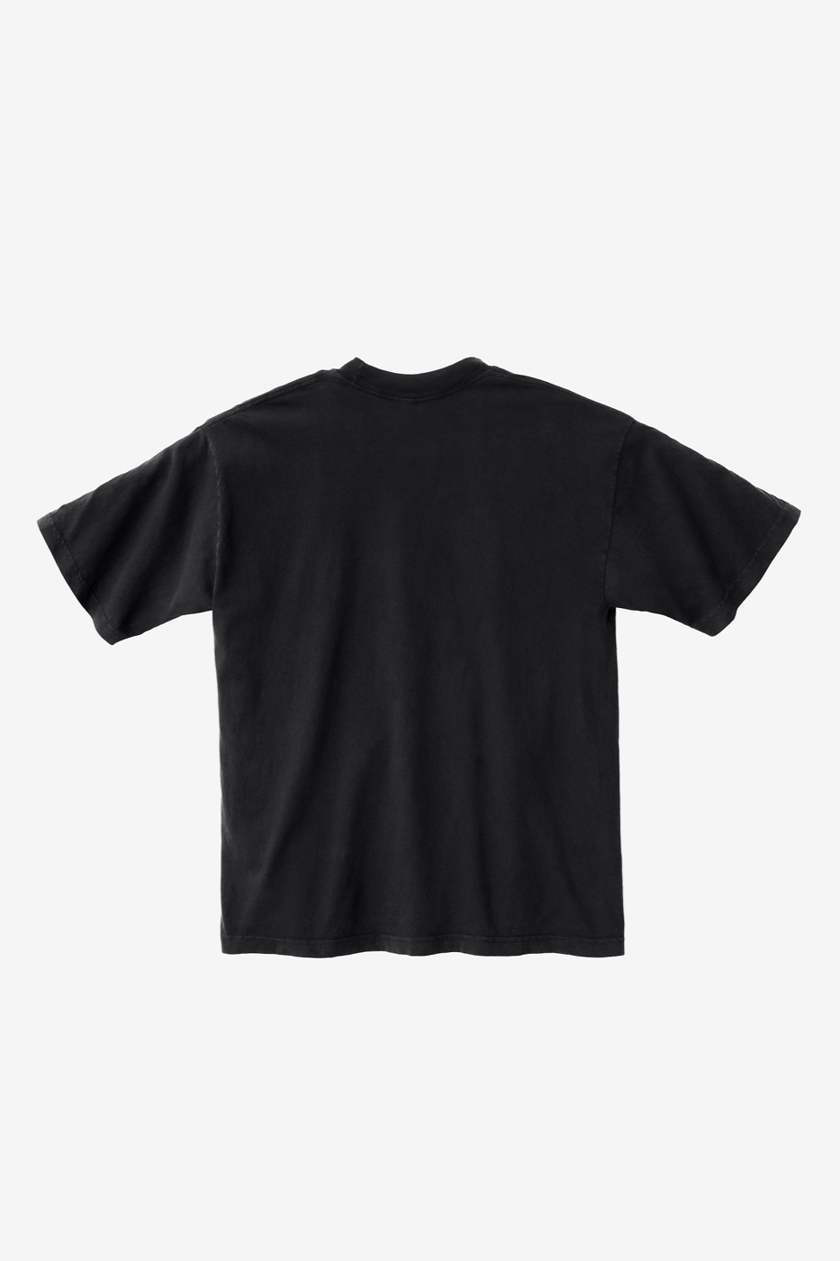 Black's Tee in black, back